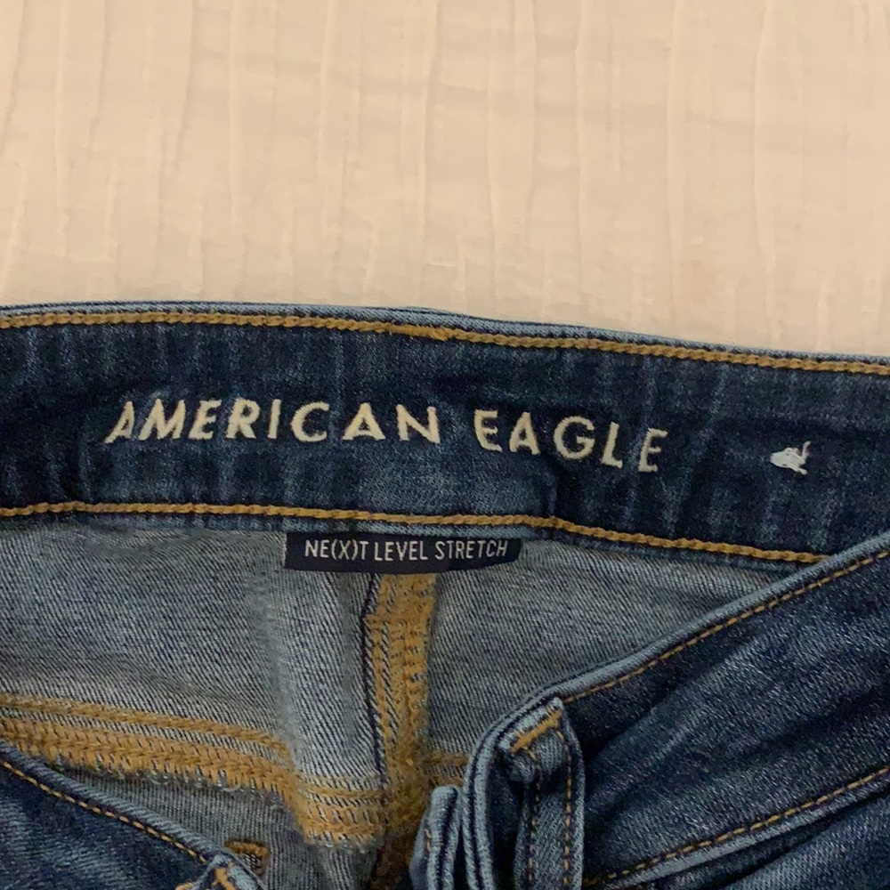 Ripped (With Patch Underneath) Ae Jeans. - image 4